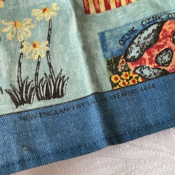 Irish linen kitchen towel New England by Ulster Weavers country pattern - Picture 4 of 9